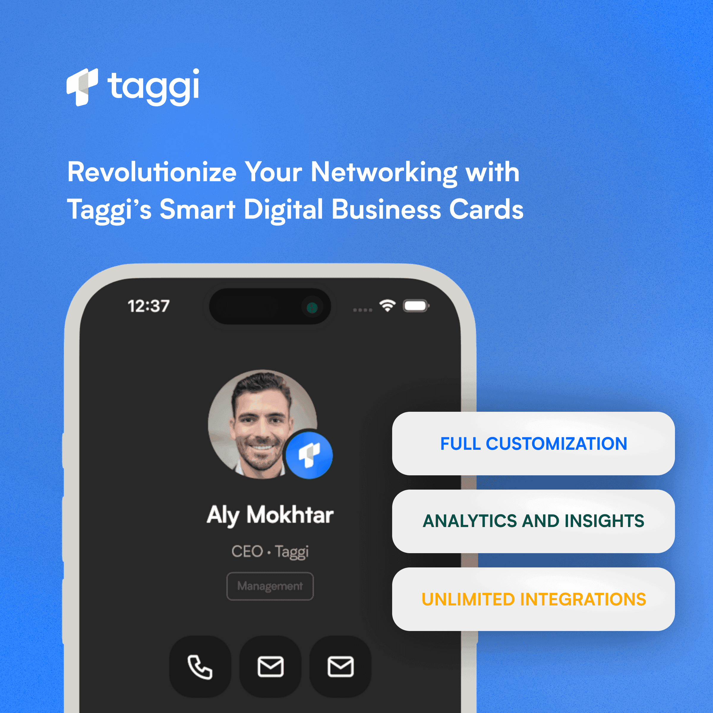 Revolutionize Your Networking with Taggi’s Smart Digital Business Cards